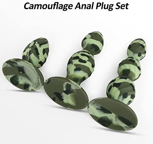Anal Toy Plug Trainer 3Pcs- Silicone Anal Plug Set For Beginner, Butt Plug Training With Strong Suction Cup Base, Prostate Massager Anal G-Spot Adult Sexy Toys Butt Plugs For Women Man And Couples - Image 3