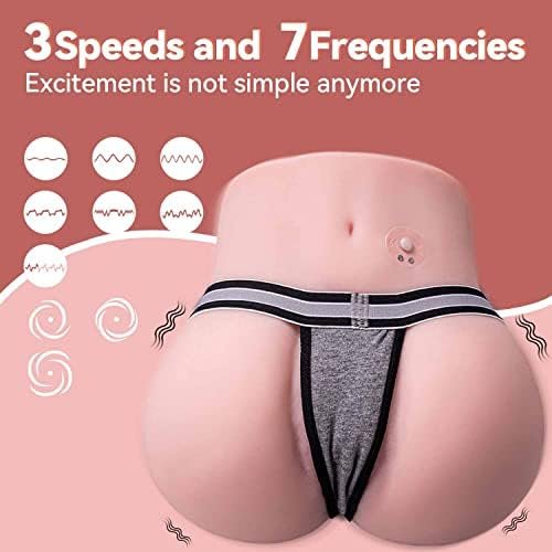 Cahase 4.8 Lbs Sex Doll Automatic Vibrating Realistic Butt Pocket Pussy Ass, Male Masturbator With Tight Vagina Anal Canal Sex Toys For Men Juguetes Sexuales Skin - Image 3