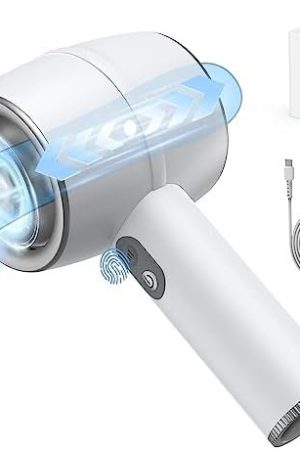 Automatic Male Masturbator,6 Thrusting Modes Dual Open-Ended Male Sex Toy,Pocket Pussy Male Masturbator Cup Penis Trainer With 3D Realistic Vagina, Blowjob Toy For Men Adult Sex Pleasure