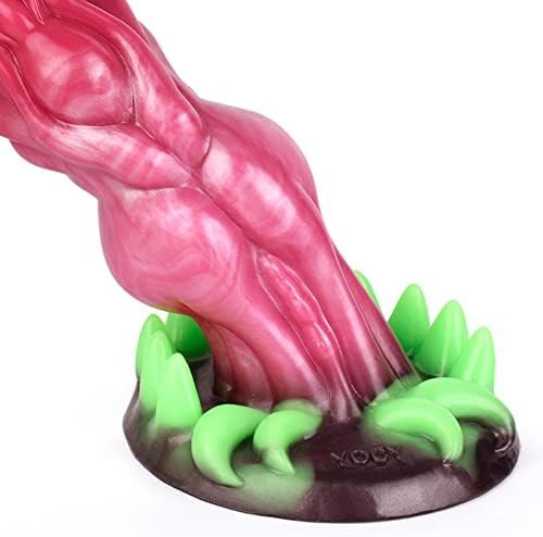 Dragon Dildo Adult Sex Toy For Women Silicone Monster Dildo, Luminous Prostate Anal Dildo For Men With Strong Suction Cup Glow In The Dark - Image 3
