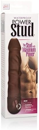 Calexotics Waterproof Power Stud Rod Dildo, Ivory - Image 3