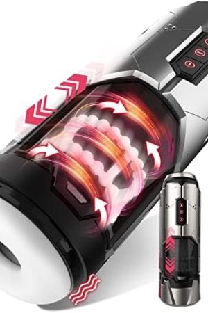 Zbojoy Automatic Male Masturbator Cup,Male Masturbators Toy With 7 Thrusting & Vibration Modes For Penis Stimulation,Electric Male Stroker Pocket Pussy For Men, Adult Male Sex Toys For Men