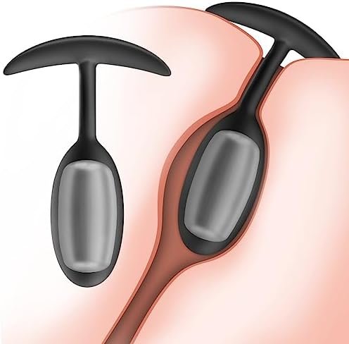 Fst 3Pcs Silicone Anal Butt Plug Trainer Kit With Metal Block Weighted Anal Training Sets Sex Toys Anus Dilator Anal Plug Anal Sex Trainer For Starter Beginner Men Women Prostate Massage Anal Trainer - Image 3