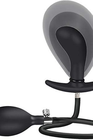 Inflatable Silicone Anal Plug For Women Men Couples, Separable Inflated Butt Plug For Outside Wear, Swelling Anal Toys For Anus Uniform And Stable Expansion Sex Toys Couples (Anal Plug)