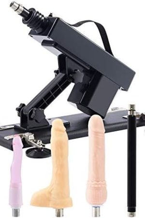 Sensua Sex Love Machine Adult Toy, Thrusting Fucking Device For Men And Women Masturbation, Automatic And Adjustable Vaginal Anal Massage Pumping Gun For Singles And Couples With 6 Attachments