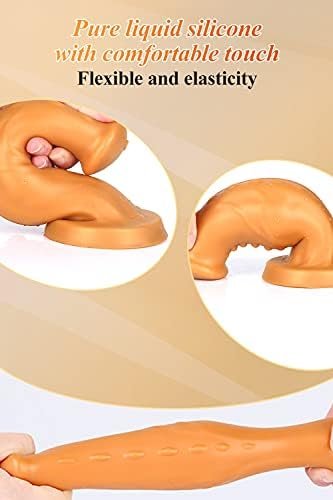 Anal Plugs With Strong Suction Cup Butt Plug Realistic Dildo Soft Liquid Silicone Vaginal Prostate Massage Stimulation For Men And Women Sex Factory (Xl) - Image 2