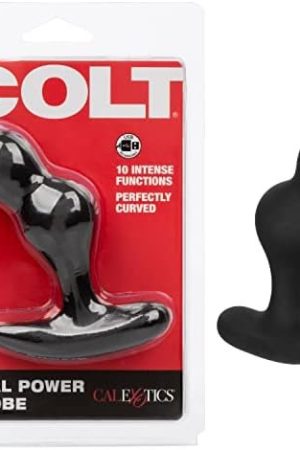 Calexotics Colt Dual Power Probe Anal Butt Plug Vibrator - Se-6850-35-2 Black