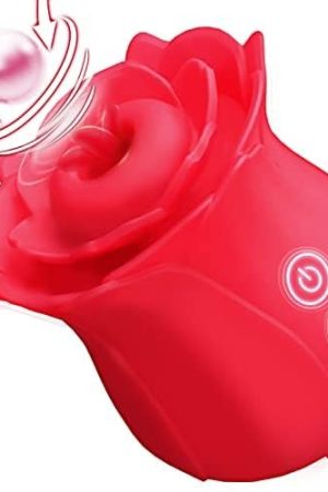 Rose Sex Toy For Women, Rose Toy For Women Sucking Couples Sex Toys Dildo Vibrators Adult Toys For Women Clitoral Nipple Clit Sucker With 10 Sucking Vibrator, Adult Sex Toys & Games For Woman Couple