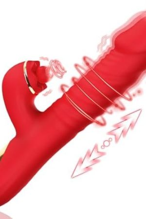 Thrusting Dildo Vibrator For Women, Couples Sex Toys With 10 Vibration & 10 Thrusting Modes Rabbit G Spot Anal Vibrators Dildos, Adult Sex Toy Clitoral Stimulator For Women And Female Game Pleasure