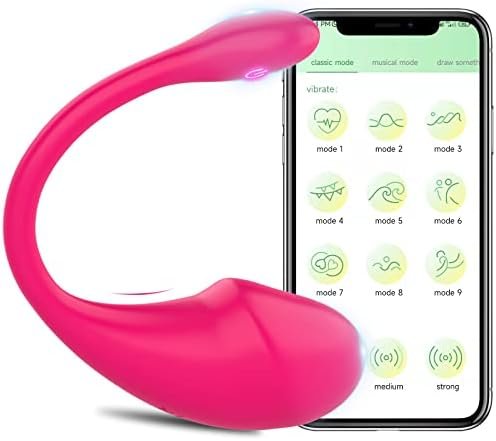 Wearable Panty G-Spot Vibrator Dildo, Atfly Couple Vibrator With 10 Vibrations, App Remote Control Egg Vibrators, Bullet Vibrator Adult Sex Toys For Women Vagina Clitoral And Anal Massager
