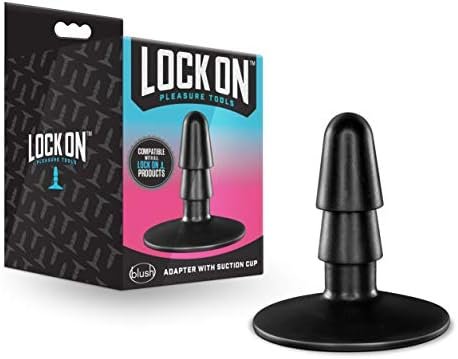 Blush Lock On Soft Realistic 7 Inch Body Safe Dildo - Compatible With All Lock On Strap On Handles - Suction Cup Base - Customize Your Sex Toy For Women Men Couples - Mocha - Image 2