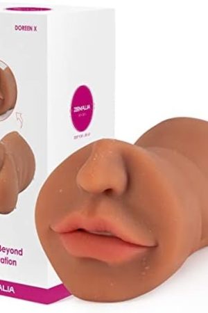 Zemalia 3 In 1 Male Masturbator, Pocket Pussy With Realistic Mouth Textured Vagina And Tight Anus, Blow Job Stroker Anal Play Pleasure Sex Toys For Men Masterburbator