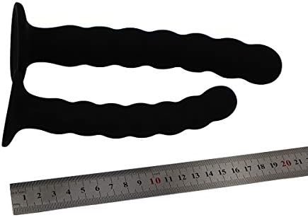 Anal Beads Butt Plug With Strong Suction Cup, Eastern Delights Silicone Prostate Massager Adult Sex Toys (6.7 Inches) - Image 2