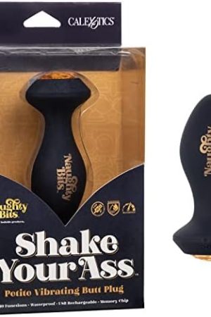 Calexotics Se-4410-46-3 Naughty Bits® Shake Your Ass™ Petite Vibrating Butt Plug