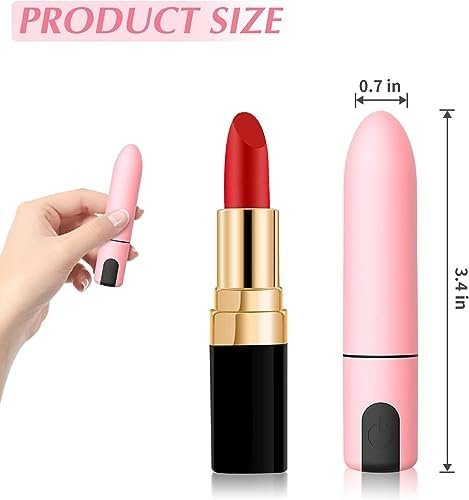 G Spot Bullet Vibrator Clitorals Stimulator - Usb Rechargeable For Travel - 10 Modes Portable Waterproof Mini Nipple Vaginal Anal Massager Adult Sex Toys For Women(Black) - Image 3
