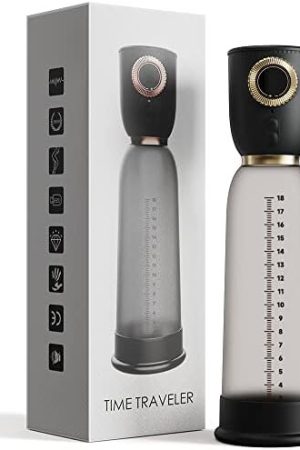 Electric Penis Pump, Male Sex Toy With 6 Training Modes & 5 Suction Intensities, Rechargeable Penis Enlarger For Men Penis Enlargement Pump Sex Toys Pumps & Enlargers Air Pressure Sex Toy Black