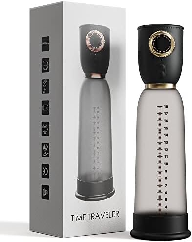 Electric Penis Pump, Male Sex Toy With 6 Training Modes & 5 Suction Intensities, Rechargeable Penis Enlarger For Men Penis Enlargement Pump Sex Toys Pumps & Enlargers Air Pressure Sex Toy Black