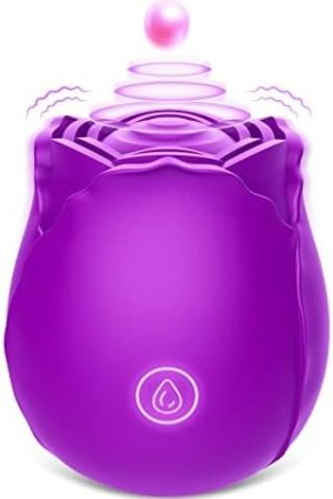 Rose Toys Clitoral Vibrator For Women, Vlatne Sex Stimulator With 7 Mind-Blowing Tapping Modes, Nipple Teasing Clitoris Masturbating Things For Sexual Pleasure, Vibrating Adult Sex Toy Red