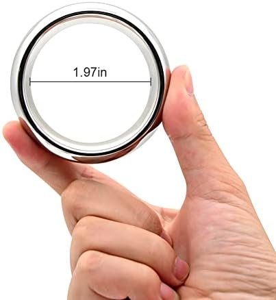 Fst Stainless Steel Male Penis Loop Metal Cock Ring, 3 Size For Choice (1.75'') - Image 2