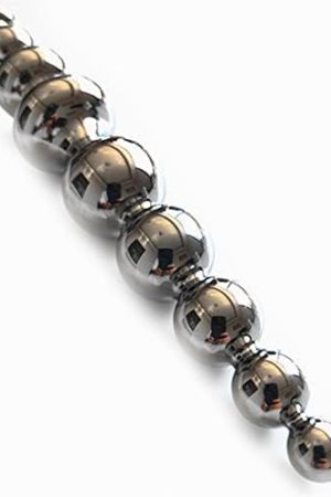 Stainless Steel Pleasure Wand, Metal Double-Ended Dildo Penis Detachable Anal Plug For Couple, Anal Butt Plug For G-Spot Stimulation Sex Adult Toy