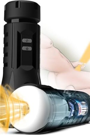 Automatic Sucking Male Masturbator Cup - Electric Male Sex Toy With Intense Suction Vibration, Easy Hold Adult Toys Men Masturbation Machine, Penis Vibrator Trainer Blowjob For Men Pleasure