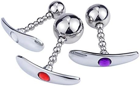 Luxury Stainless Steel Anal Hook Anchor Ball Shaped With 3 Different Sizes Anal Trainer Jewel Butt Plug S&M Adult Gay Anal Plugs Woman Men Sex Gifts Things(L) - Image 2