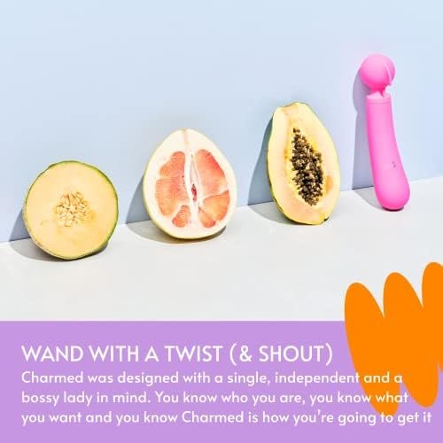 Sweet Vibes, Charmed Dual-Action Vibrating Massage For Women And Couples, Handheld Waterproof, Cordless & Usb Rechargable, Personal Massager, Vibrating Bullet For Her, Woman Vibrating Toys, Bluebell - Image 2