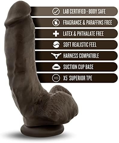 Blush Coverboy The Mechanic - 9 Inch Realistic Suction Cup Harness Compatible Dildo Sex Toy For Men Women Couples - Image 2