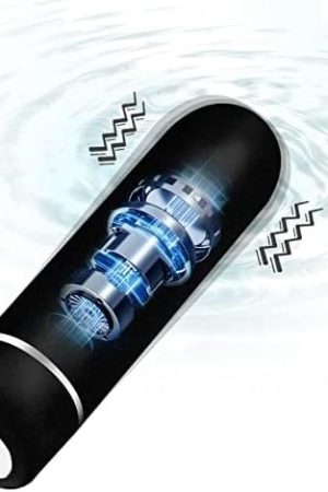 Ultra Power Pocket Pussy Bullet Vibrator,Rechargeable Clitoral Stimulation For 9 Vibration Modes,Waterproof Massager For G-Spot Nipple Clitoris And Erogenous Areas,Sex Toy For Women And Couples
