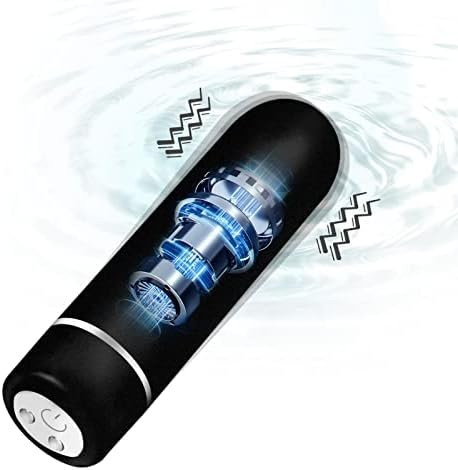 Ultra Power Pocket Pussy Bullet Vibrator,Rechargeable Clitoral Stimulation For 9 Vibration Modes,Waterproof Massager For G-Spot Nipple Clitoris And Erogenous Areas,Sex Toy For Women And Couples