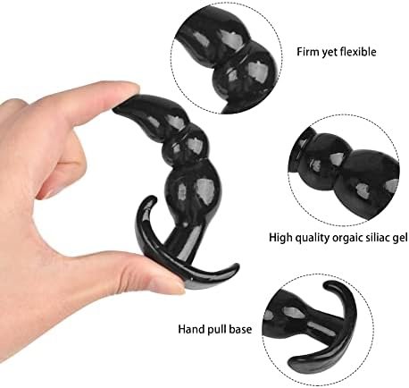 Beginner Butt Plug Anal Trainer Set, 4Pcs Soft Rubber Tpe Butt Plug Training Kit For Women Men, Anal Sex Toys, Adult Sensory Toys - Image 3