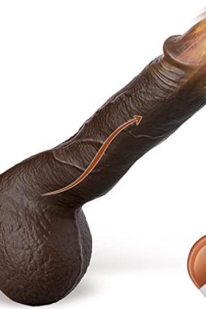 9.6" Sex Toys For Women, Realistic Dildo Vibrator With 3 Thrusting Wriggling Actions & 5 Vibration Modes,Strong Suction Cup For G-Spot Anal Stimulation