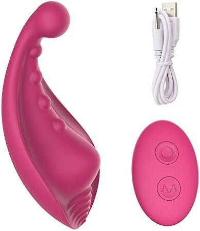 Wearable Panty Vibrator, 10 Speed Vibrating Egg Stimulator Wireless Remote Control Massager Female Masturbator Adult Sex Toys,Purple