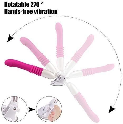 Realistic Dildo Vibrator,Electric Powerful Retractable Machine Rotatable 270 Degree Adult Toy,Automatic Adult Machine - Image 3
