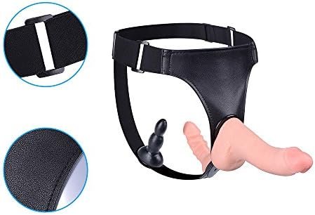 Strap-On Harness Realistic Dildos With Anal Plug,7 Inch Large Dildo Can Bend As You Want (Adjustable Skeleton Inside) - Image 2