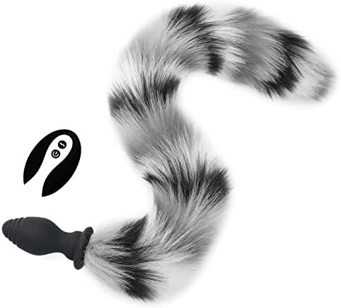 Fox Tail, Butt Plug With Smooth Long Fox Tail Anal Sex Toys Role Play Flirting Animal Tail/Anal Plug Fox Tail Sex Toys For Women/Cosplay Play-Mix Colors3
