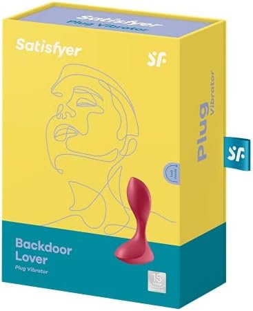 Satisfyer Backdoor Lover Anal Vibrator - Vibrating Anal Plug, Butt Plug With Curved, Probe Body And Wide Base - Suitable For Beginners, Waterproof, Rechargeable (Black) - Image 3