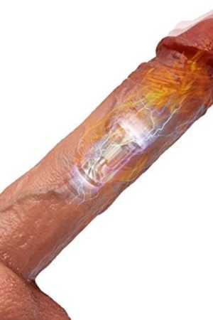 4 In 1 Thrusting Dildo Vibrator With Rotating And Heating, G-Spot Dildos For Vagina And Anal Stimulation With 3 Thrust & 5 Vibration, Lubisey Vibrating Sex Toy With Remote Control For Women Pleasure