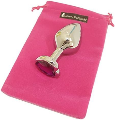 Eastern Delights 3 Pcs Metal Heart Jeweled Anal Butt Plugs Anal Trainer Kit, Anal Sex Toys For Beginners - Image 2