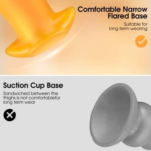 Big Butt Plug Anal Trainer: Ultra Soft Anal Plug Prostate Massager Dilators For Anus, Mango Shape Big Butt Toy Plug Anal Sex Toy, G-Spot Dildo For Beginners Advanced Players (Medium) - Image 3