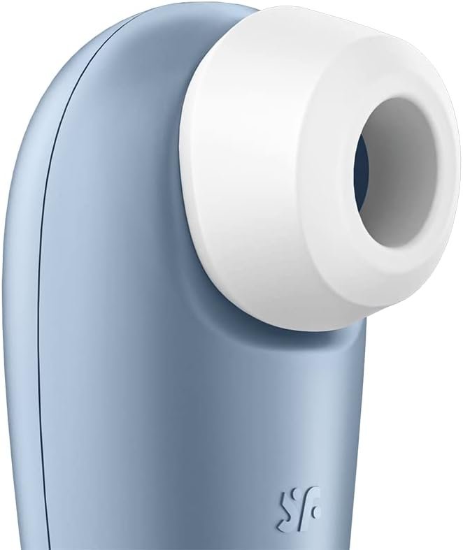 Satisfyer Number One | Air Pulse Technology | Clitoral Stimulation | 11 Pressure Wave Intensities | Waterproof (Ipx7) | Rechargeable Battery | Skin-Friendly Silicone - Image 3