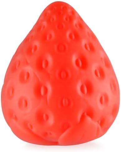 Pocket Pussy,Strawberry Male Masturbator With Anal Textured Channel,Adult Sex Toys For Men Penis Glans Trainer