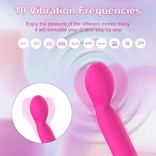 Female G-Spot Vibrator With 10 Modes, 100% Waterproof Vibes For Women/Men, Clitoris Nipple Stimulation Massagers, Vagina Masturbation Adult Sex Toys, Usb Fast Rechargeable, Festival Gift For Lovers - Image 2