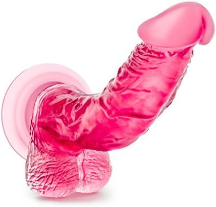 Blush B Yours Sweet N' Hard 7-8 1/2 Inch Soft Flexible Realistic Feel Fragrance Free Stimulating Curved Dildo - Suction Cup Harness Compatible Adult Toys - Sex Toy For Women Men Couples - Purple - Image 3