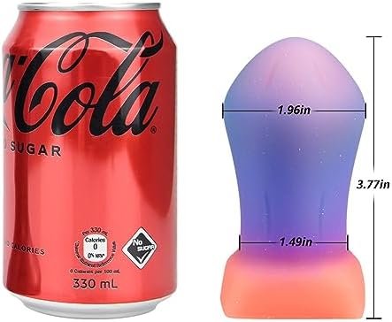 Sex Factory Silicone Anal Plug Glow-In-The-Dark Fantasy Butt Plug With Powerful Suction Cup For Prostate Stimulation, Beginner Training Kit, Adult Sex Toy For Men Women And Couples (M) - Image 2