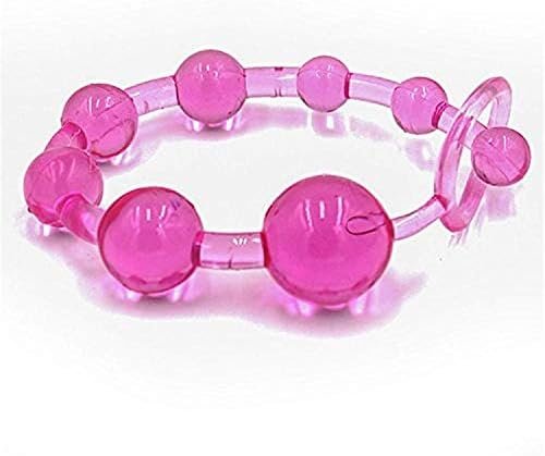 Butt Plug Anal 10 Beads With Pull Ring Adult Sex Toy Plug Massager Anal Chain Trainer Sex Toy For Beginners Silicone Beads For Beginer - Image 3