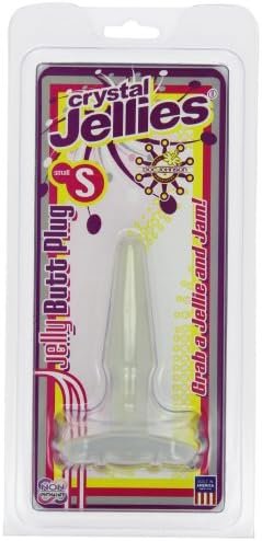 Doc Johnson Crystal Jellie Butt Plug Medium, Clear (0289-04-Am) - Image 2