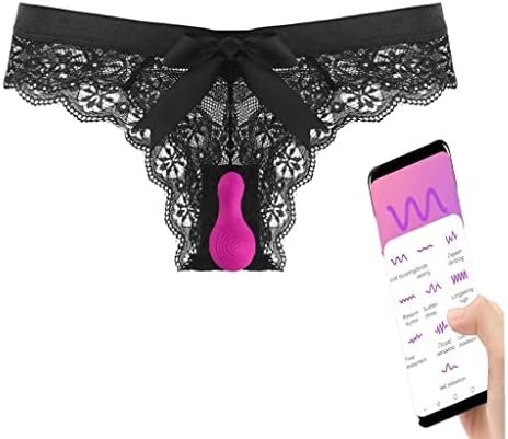 App Remote Control Vibrator, Wearable Panty Vibrators Clitorals Stimulator Eggs, Waterproof Usb Rechargeable Sex Toys For Women (Rose)
