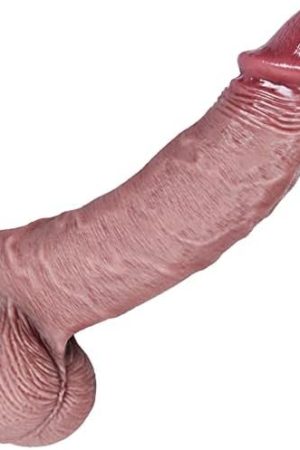 8.5 Inch Women'S Silicone Big Dildo With Strong Suction Cup For Hands Free Play,Soft Fat Thickness G-Spot Stimulator, Realistic Anal Dildo With Curved Waves,Xl Suction Dildo For Women Or Men