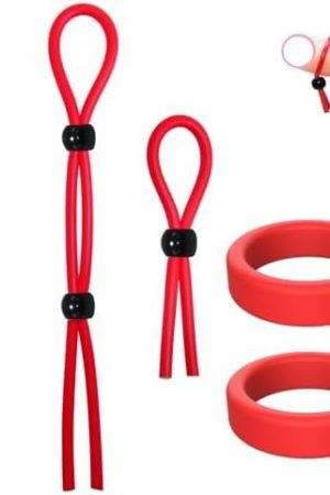 Cock Rings For Men Avvolg Silicone Penis Ring Kit,Adult Sex Toys, Stretchy Male Dick Erection Enhancing Tools, Couples' Games Comfort Sensory Ring Set